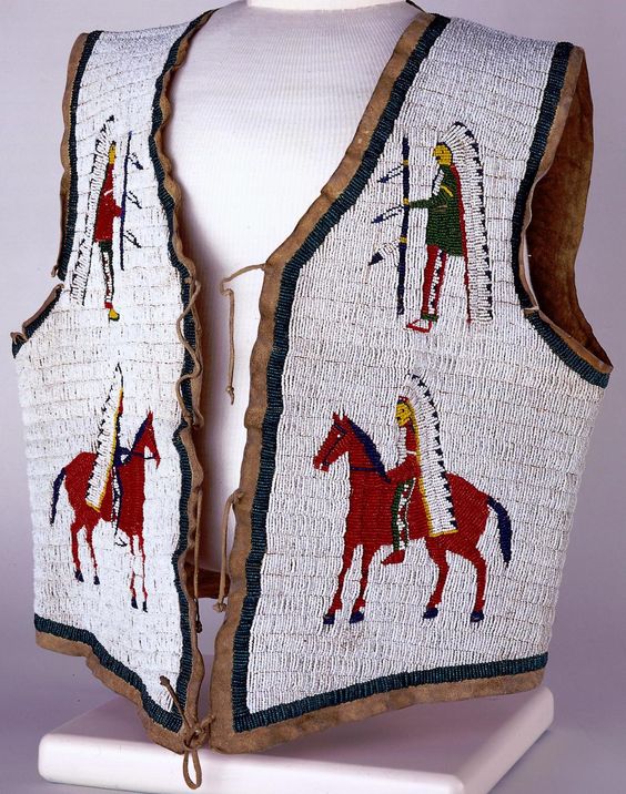 Native American Beaded Vest