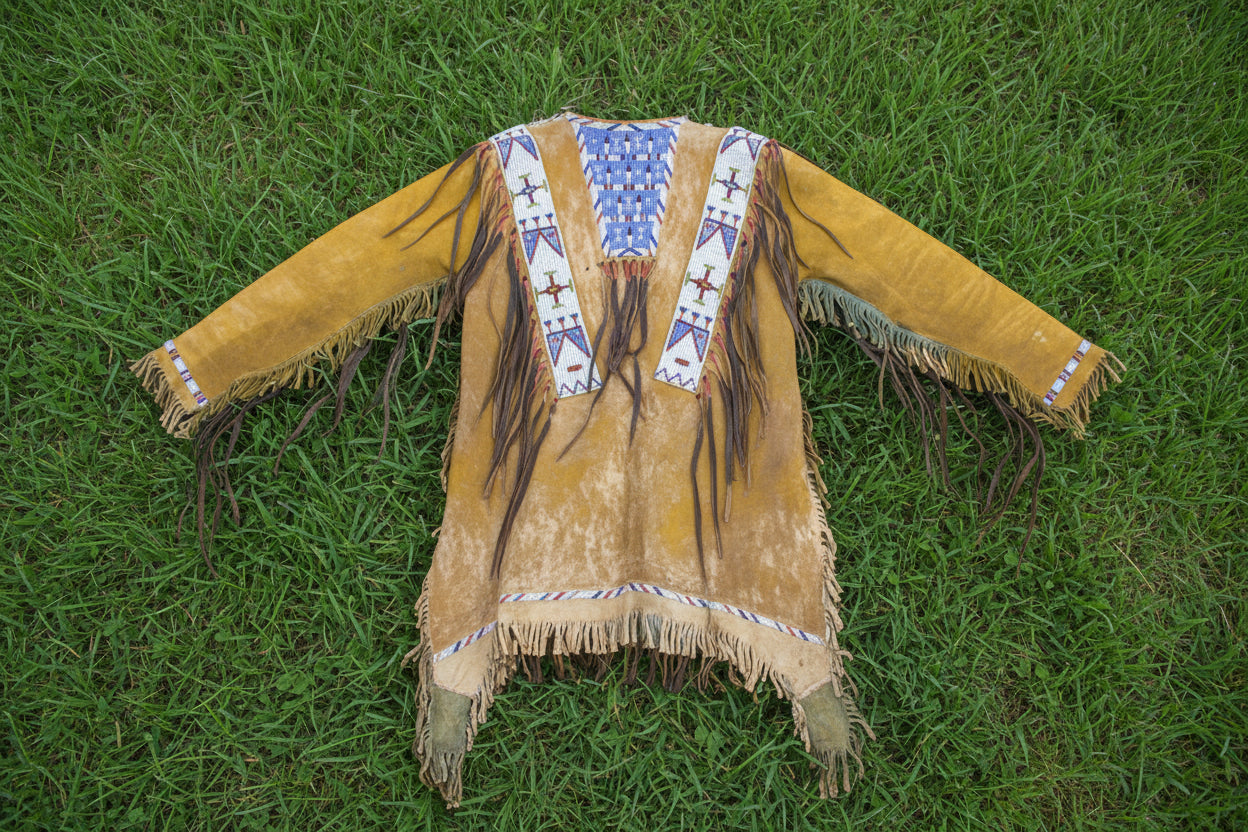 Beaded War Shirt For Powwow