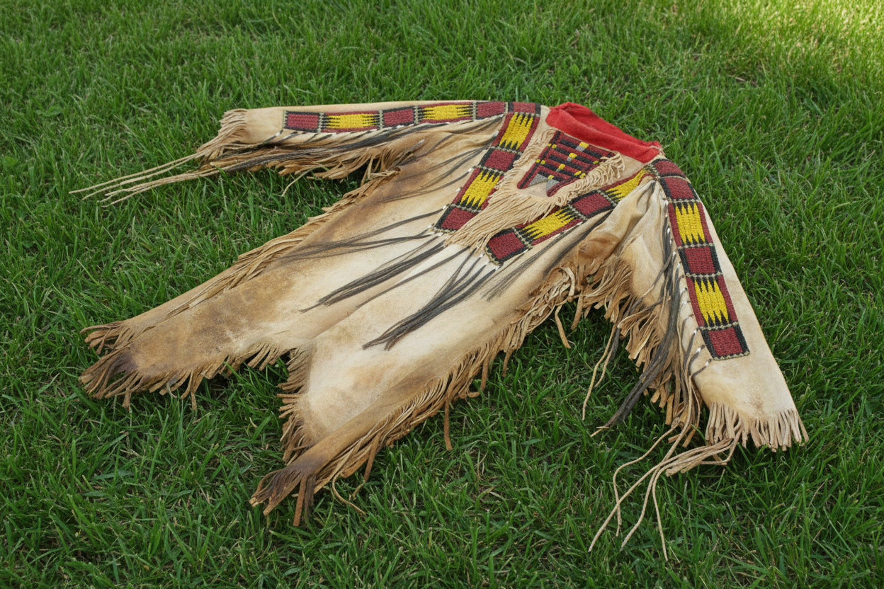 Beaded War Shirt For Powwow