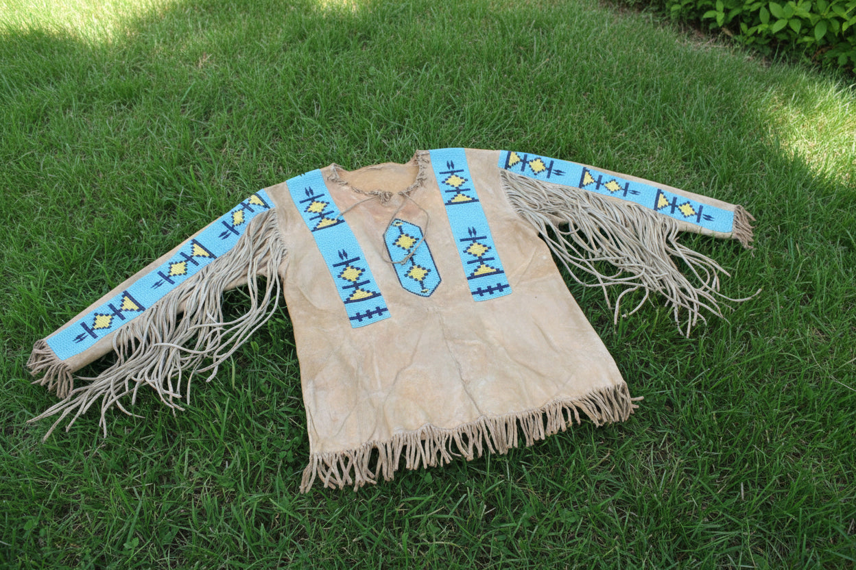 Beaded War Shirt For Powwow