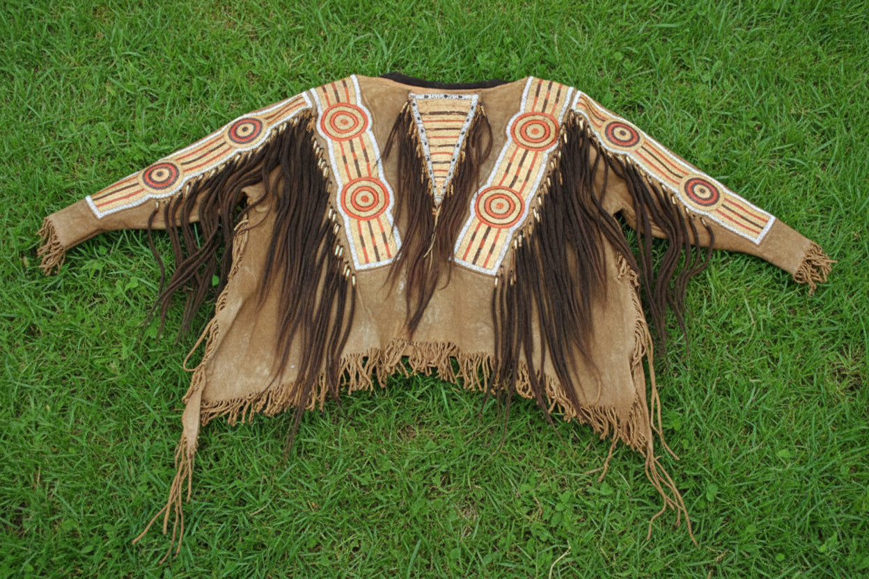 Beaded War Shirt For Powwow