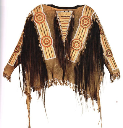 Native American Beaded War Shirt Powwow Regalia PWS189