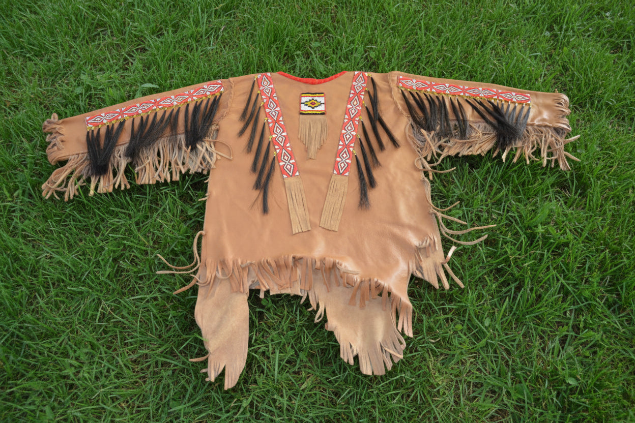 Beaded War Shirt For Powwow