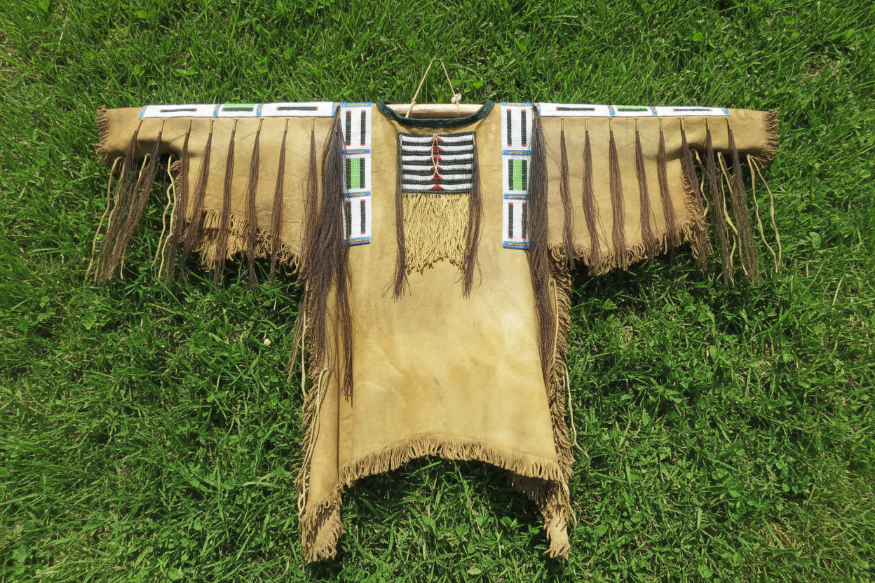 Beaded War Shirt For Powwow