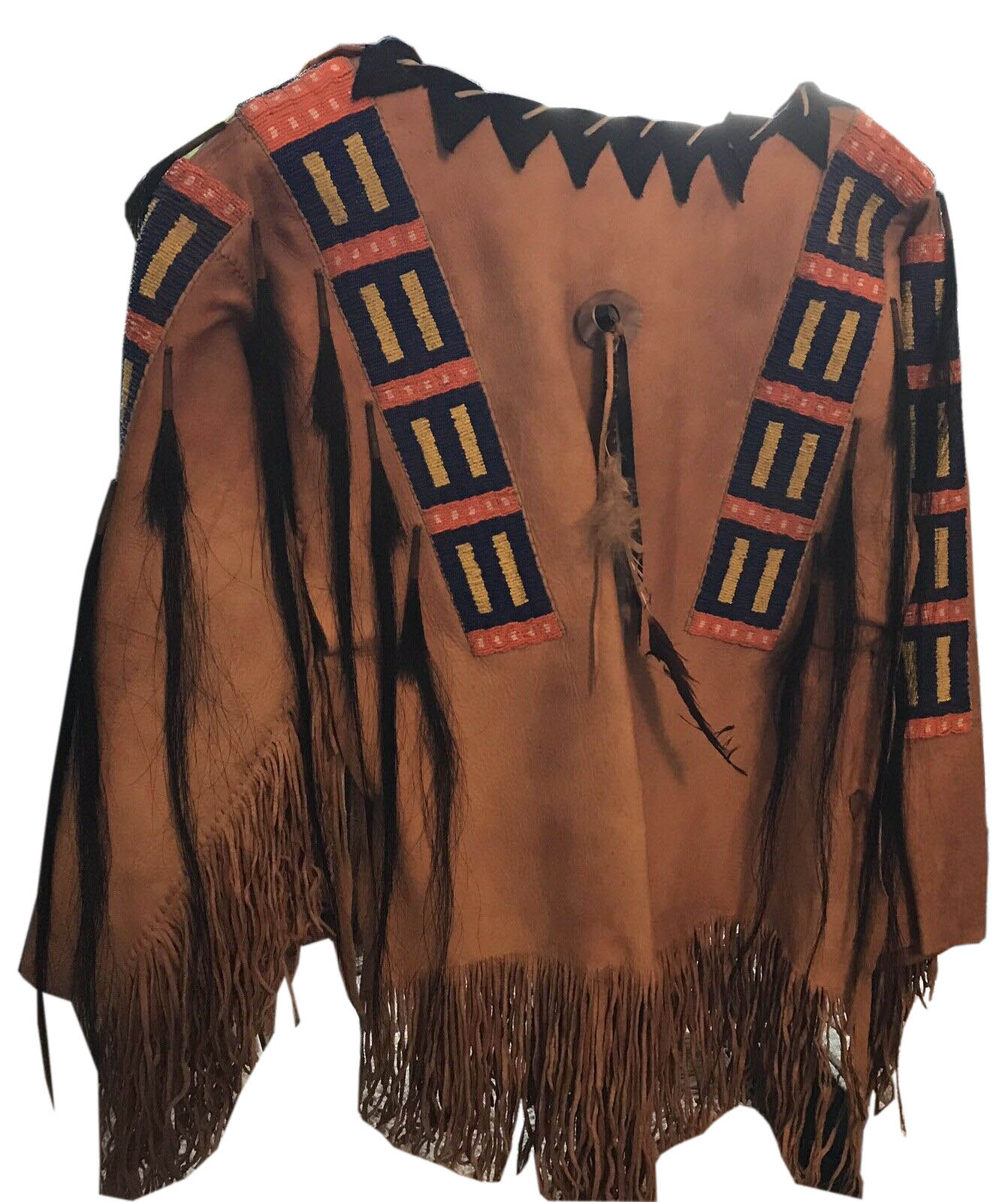 Native American Beaded War Shirt Powwow Regalia PWS583