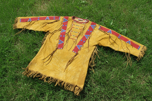 Beaded War Shirt For Powwow