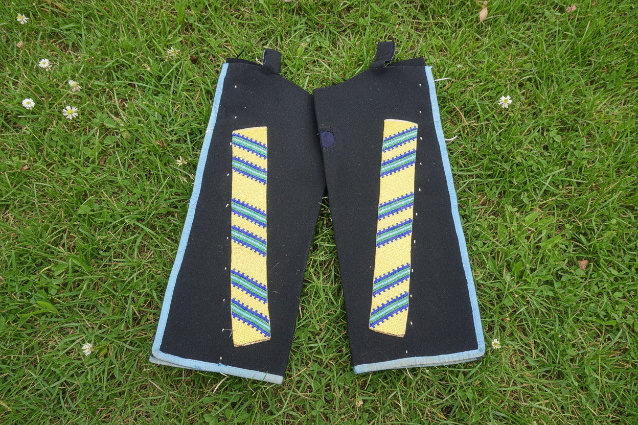 Native American Beaded Leather chaps 