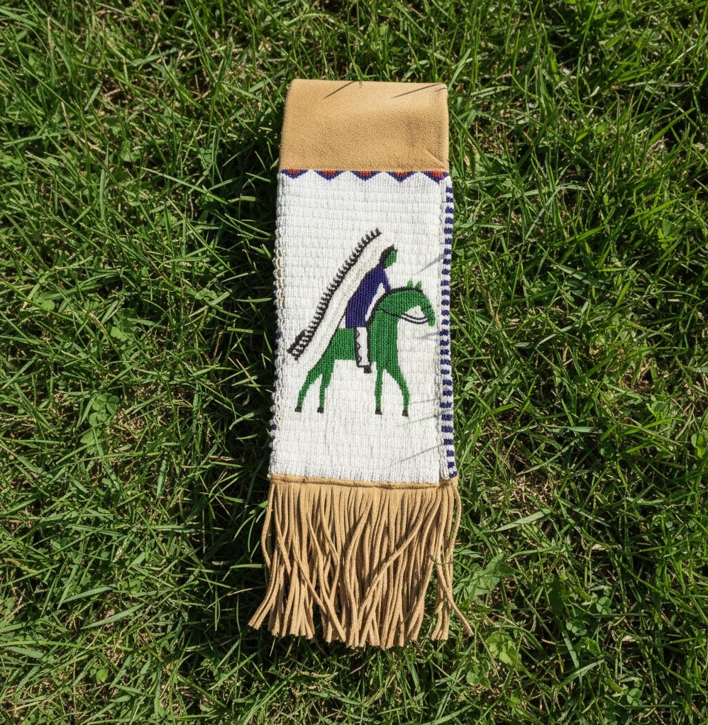Native American Beaded Bags for Powwow - Pipe Bag PWBG120