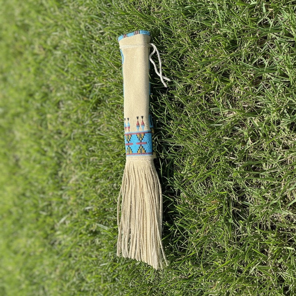 Native American Beaded Bags for Powwow - Pipe Bag PWBG136