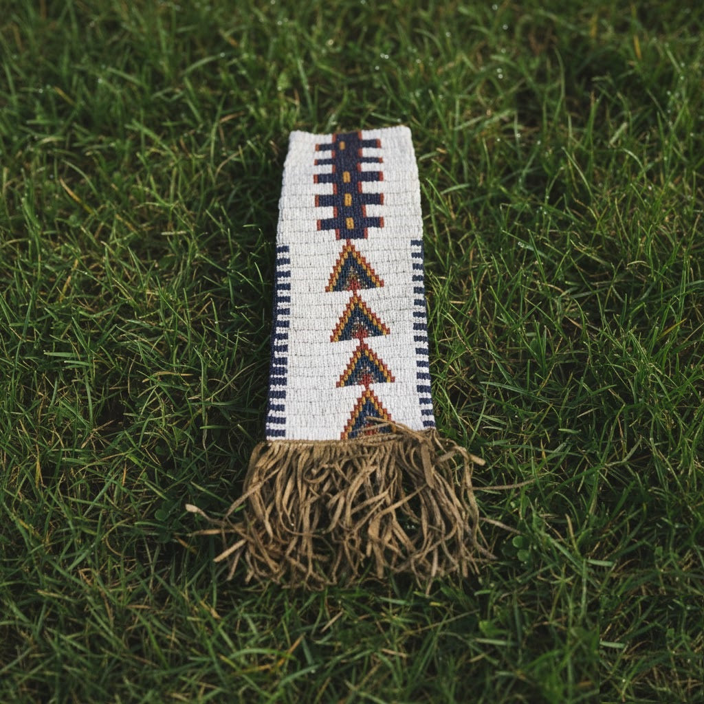 Native American Beaded Bags for Powwow - Pipe Bag PWBG148