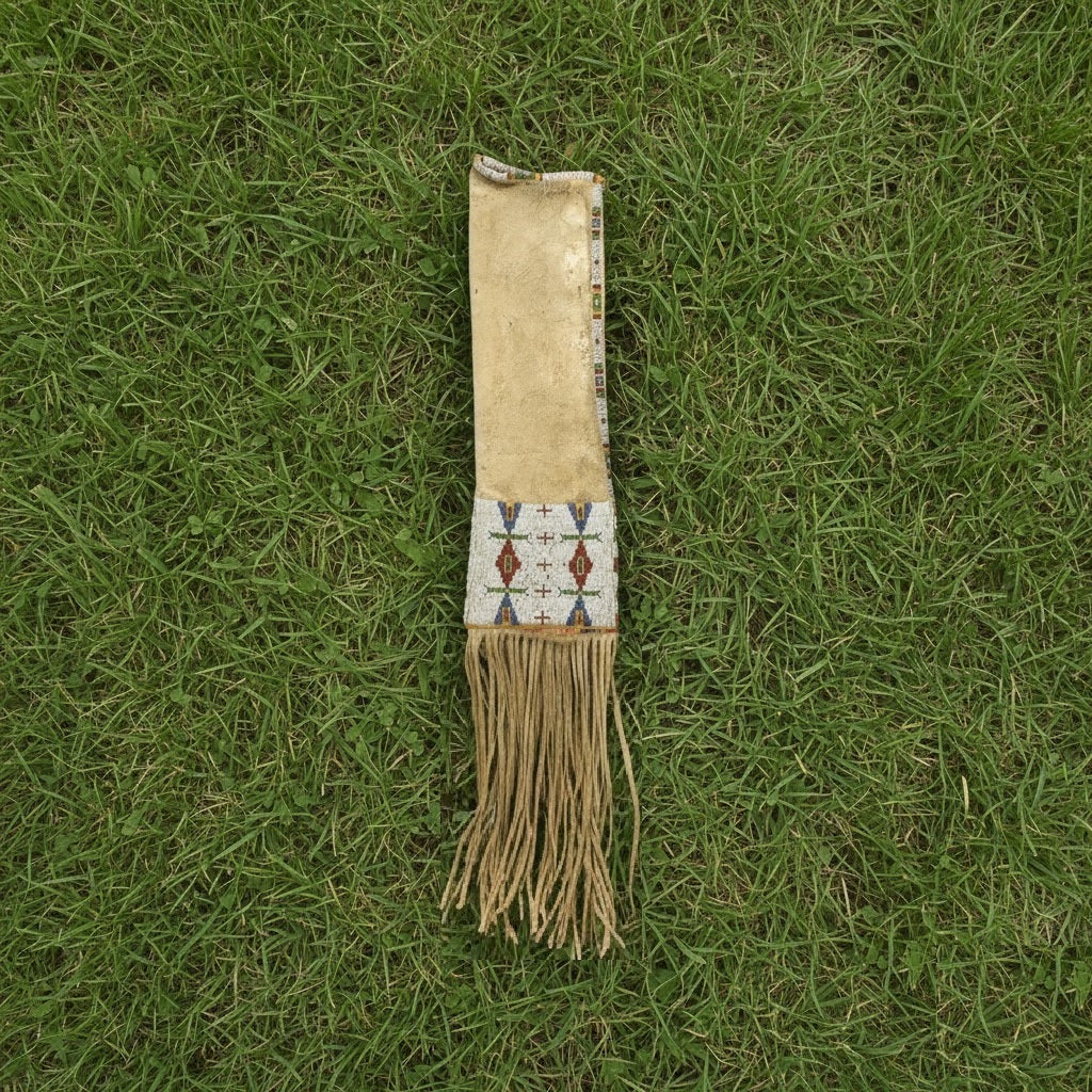 Native American Beaded Bags for Powwow - Pipe Bag PWBG191