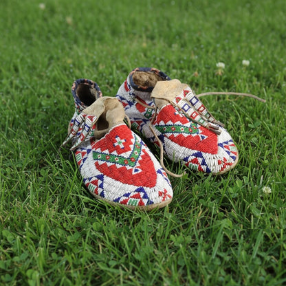 Native American Beaded Moccasin