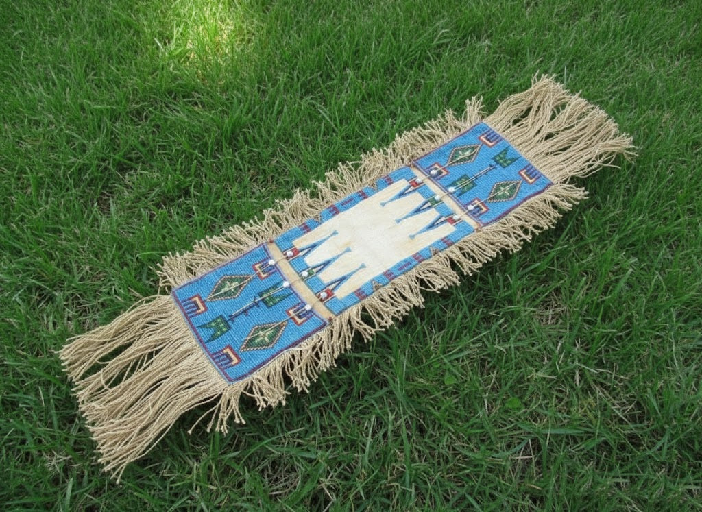 Native American Beaded Saddle Bag