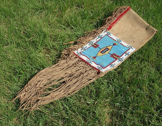 Native American Beaded Saddle Bag