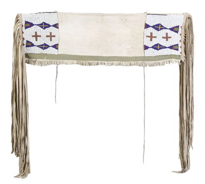 Handcrafted Native American Beaded Horse Regalia Saddle Bag PWSD328