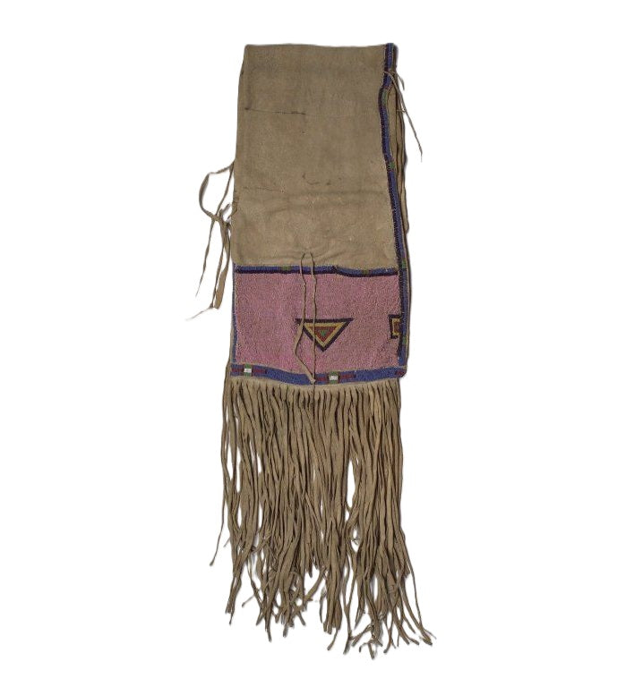 Handcrafted Native American Beaded Horse Regalia Saddle Bag PWSD301