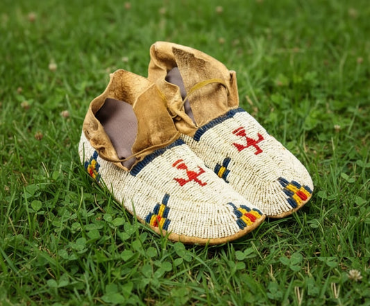 Native American Beaded moccasin