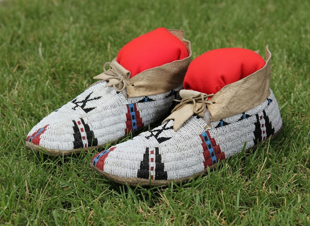 Native American Beaded moccasin