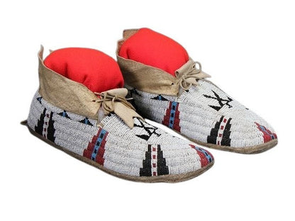 Native American Beaded Moccasin