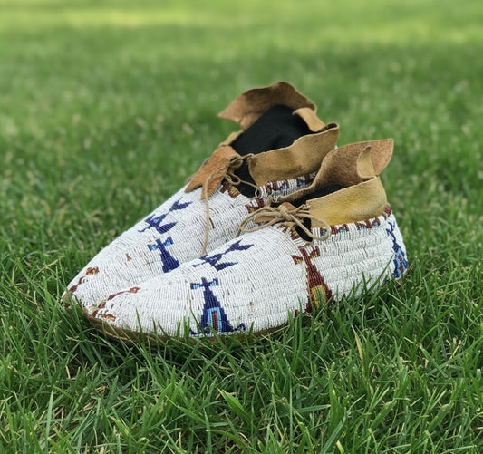 Native American Beaded moccasin