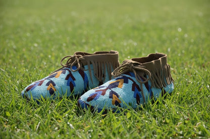 Native American Beaded Moccasin
