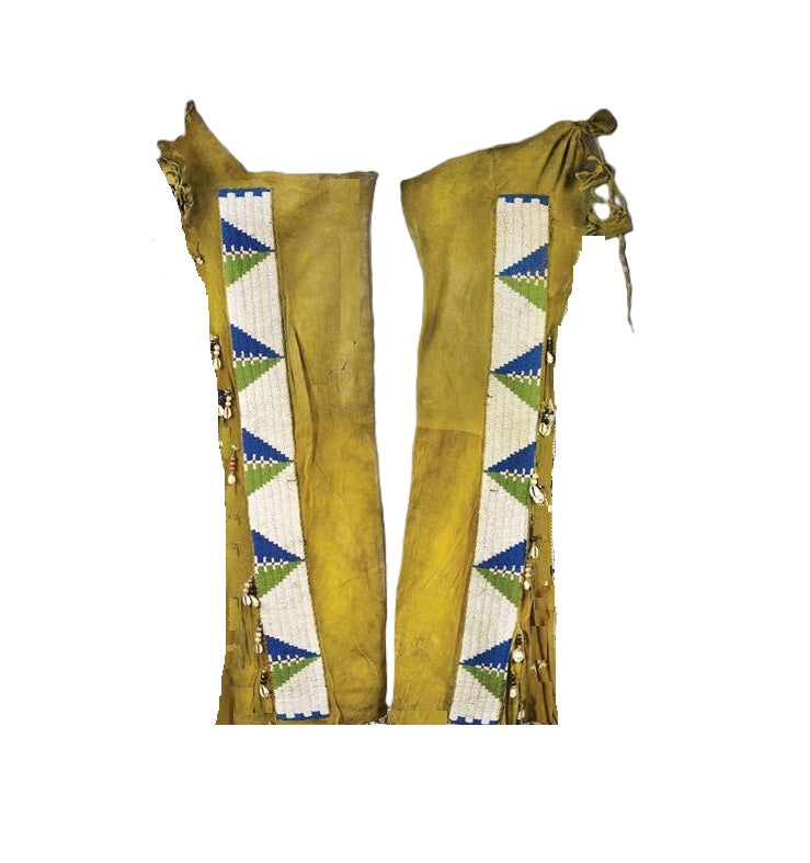 Native American Beaded Chaps for Powwow PWCP170