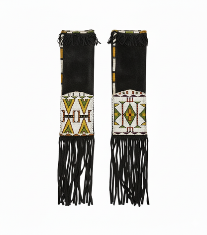 Native American Beaded Bags for Powwow Pipe Bag PWBG10