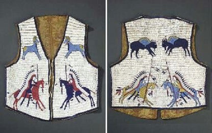 native American beaded vest