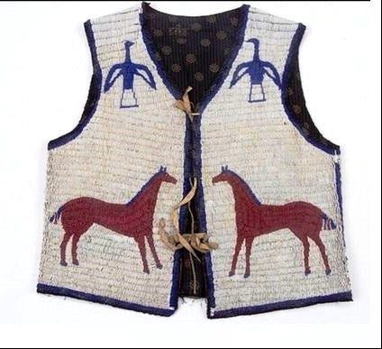 native American beaded vest