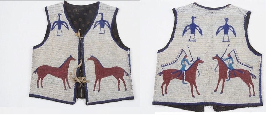 native American beaded vest