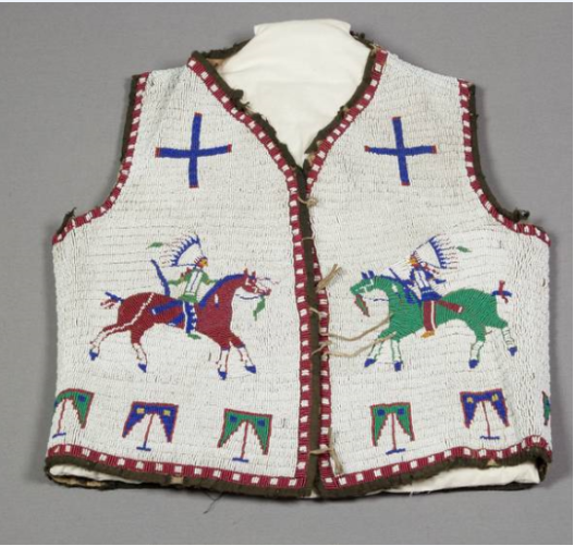 native American beaded vest