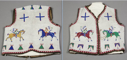 native American beaded vest