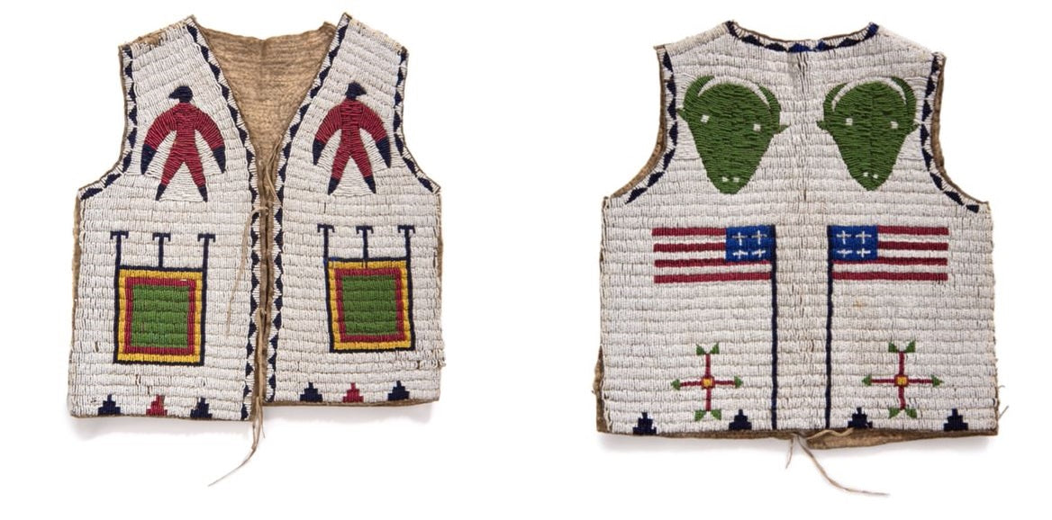 native American beaded vest