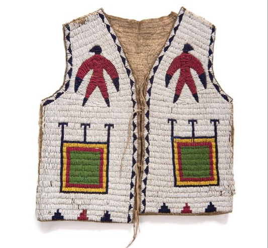native American beaded vest