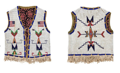 native American beaded vest