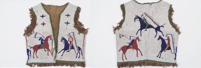native American beaded vest