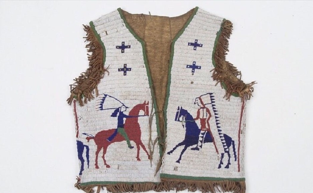 native American beaded vest