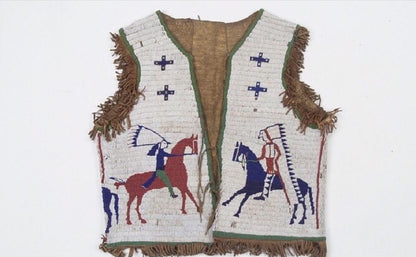 native American beaded vest