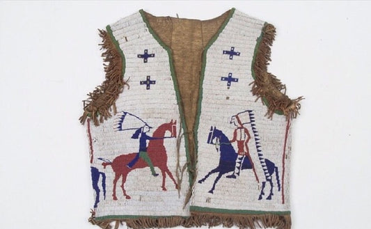 native American beaded vest