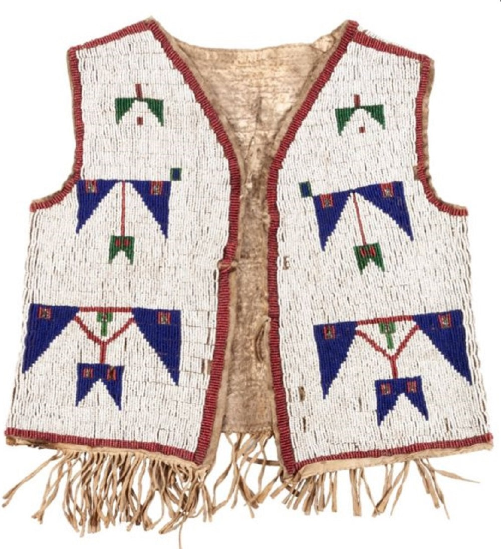 native American beaded vest