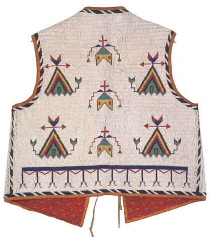 native American beaded vest