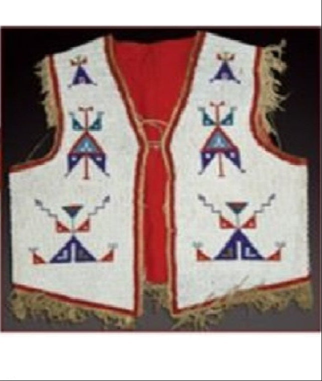 native American beaded vest