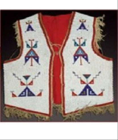 native American beaded vest