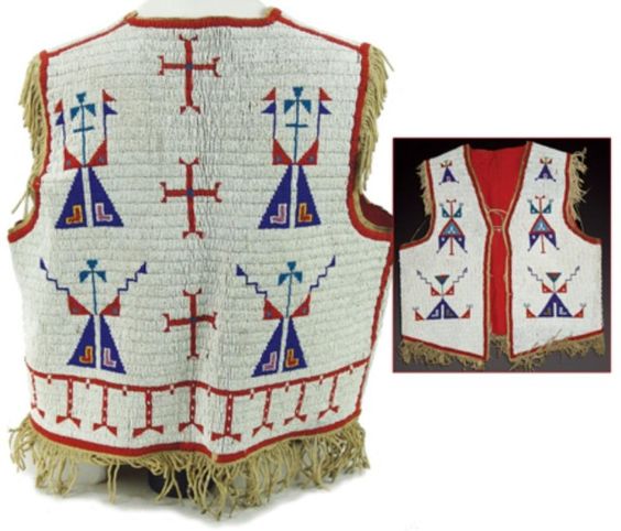 native American beaded vest