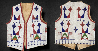 native American beaded vest