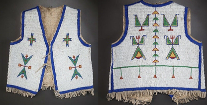 native American beaded vest
