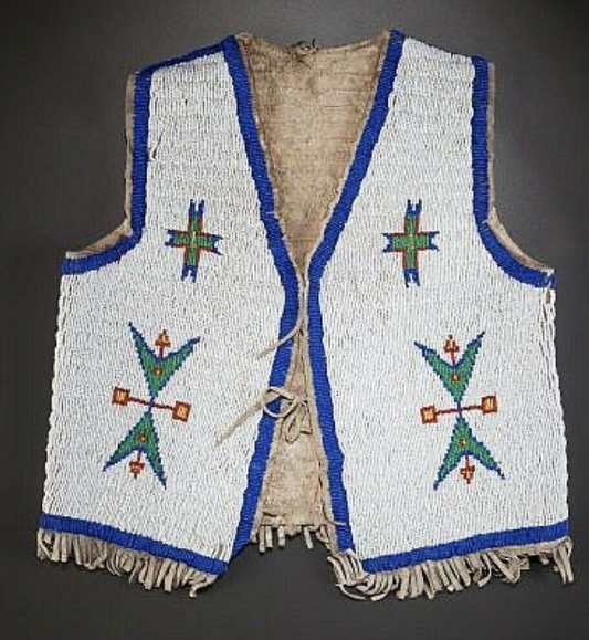 native American beaded vest