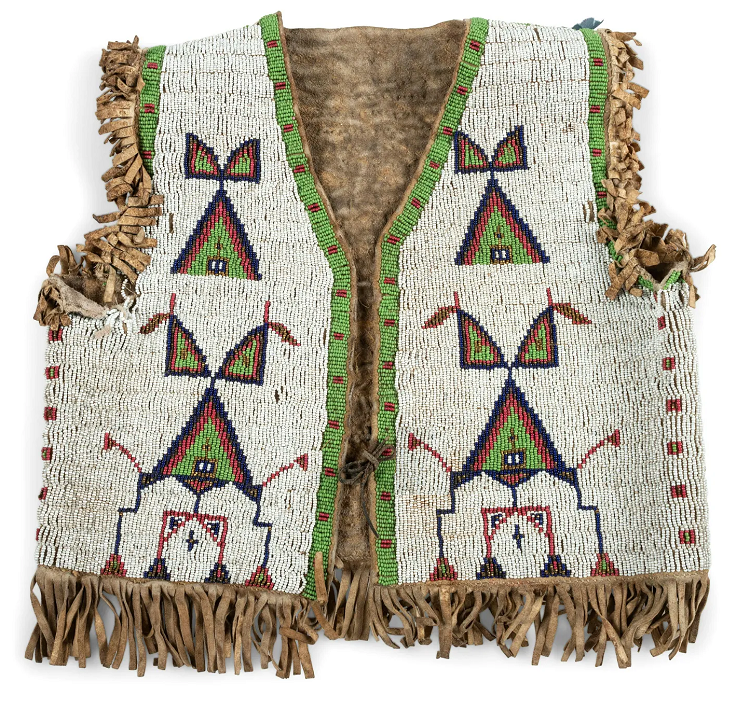native American beaded vest