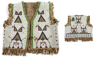 native American beaded vest