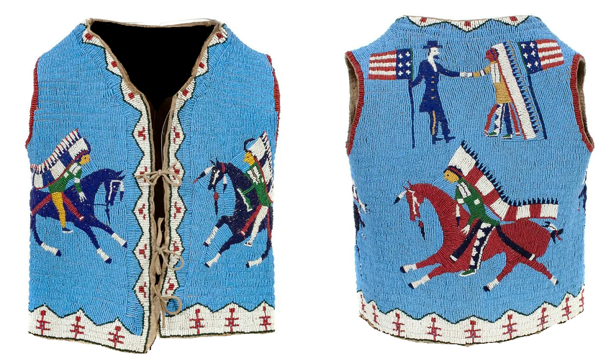native American beaded vest